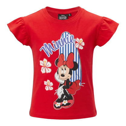 Disney Minnie Maus Kinder Mädchen T-Shirt Kurzarm Shirt Gr. 98-128 Baumwolle - WS-Trend.de