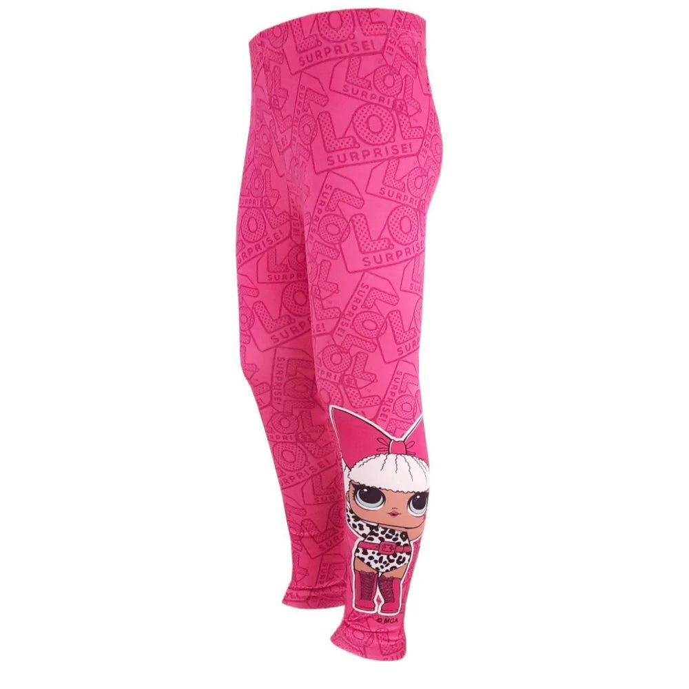 Kinder Leggings LOL Surprise Mädchen Jogginghose Capri 98 - 104 - WS-Trend.de