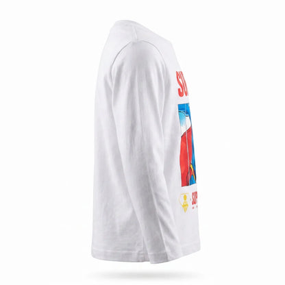 Print-Shirt DC Comics Superman Kinder Jungen langarm T-Shirt Langarmshirt - WS-Trend.de