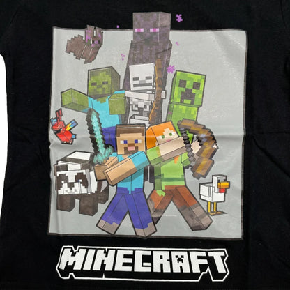 Minecraft Gamer Creeper Kinder T-Shirt Kurzarm Shirt Gr. 116-146 100% Baumwolle - WS-Trend.de