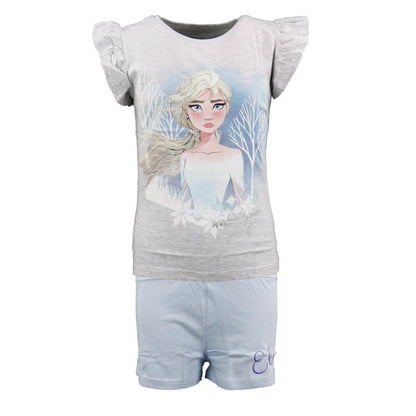 Disney Die Eiskönigin Kinder kurzarm Schlafanzug Pyjama 104 - 134 baumwolle NEU - WS-Trend.de