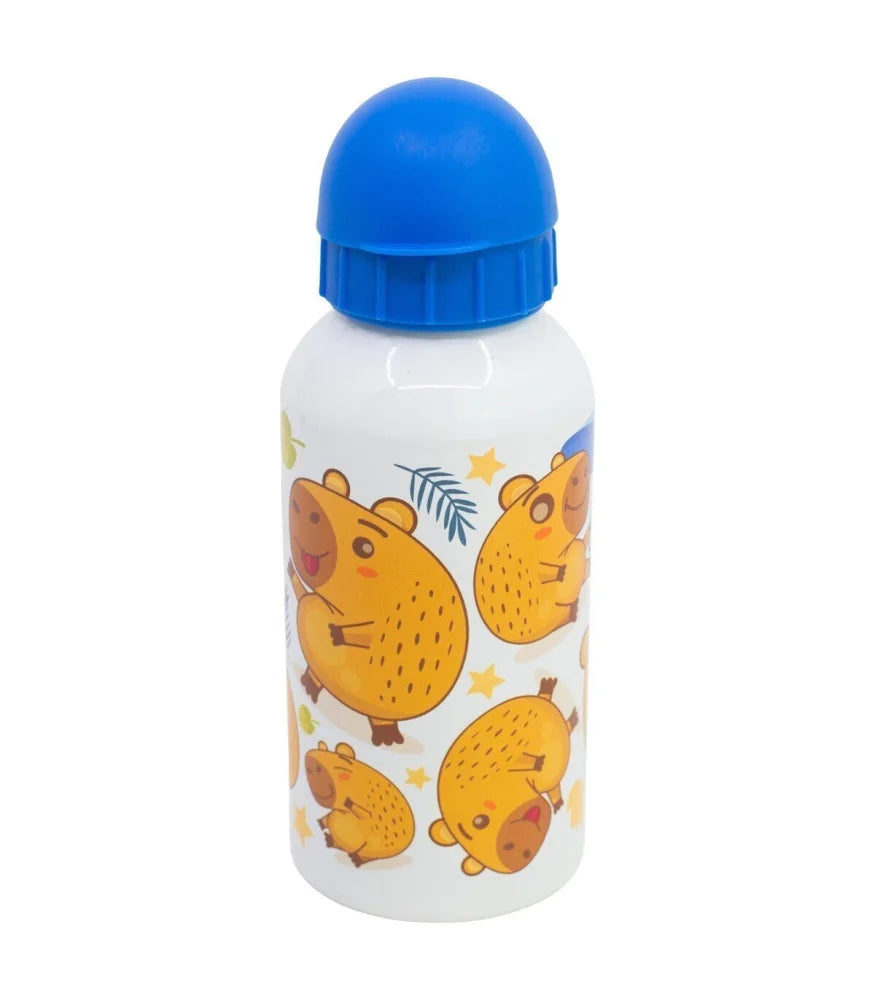 Storline Capibara 2 tlg Kinder Set 3 Kammern Brotdose Alu-Trinkflasche 400 ml - WS-Trend.de
