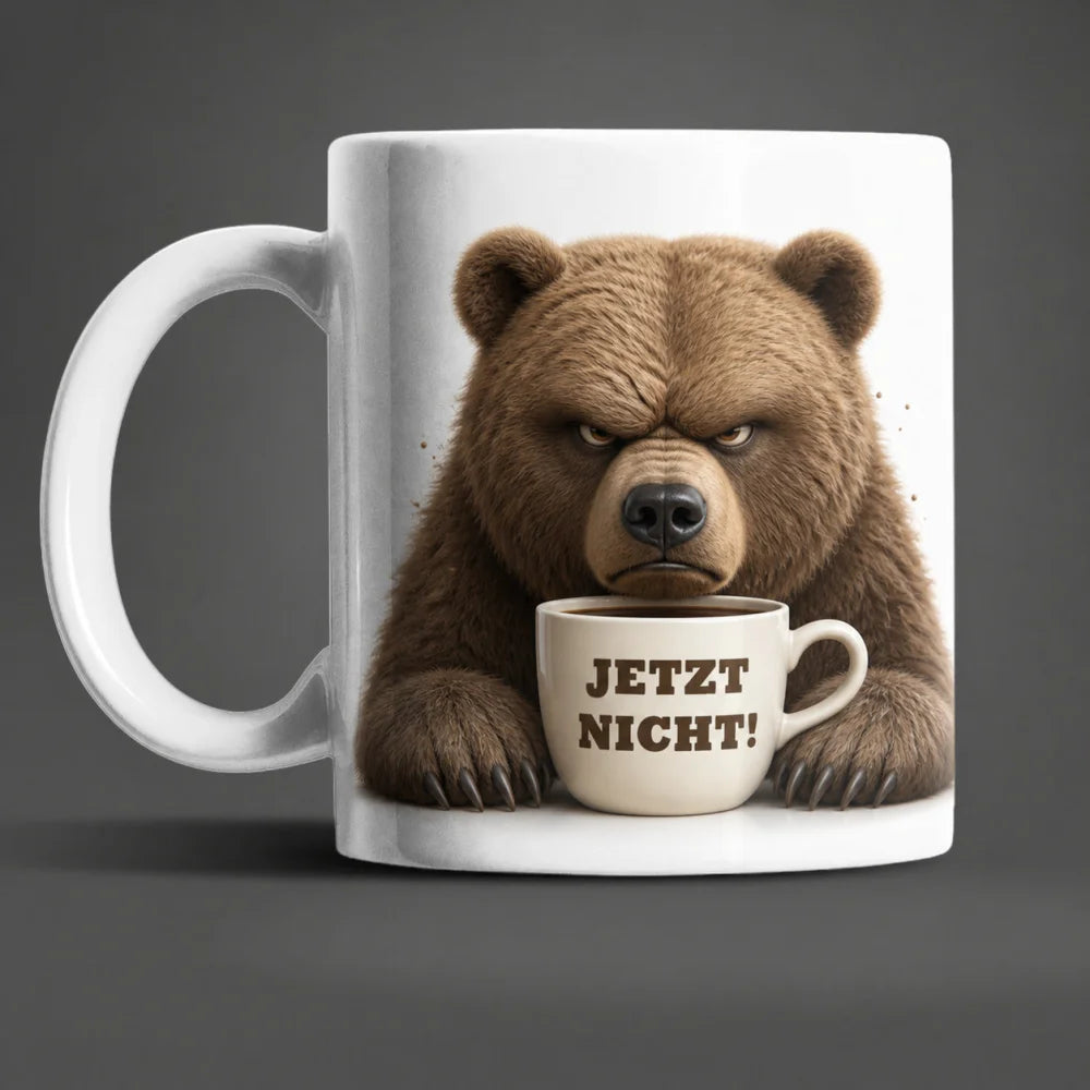 Lustige Tiertasse mit Spruch 325 ml – 15 Tiermotive Geschenkidee Büro - WS-Trend.de