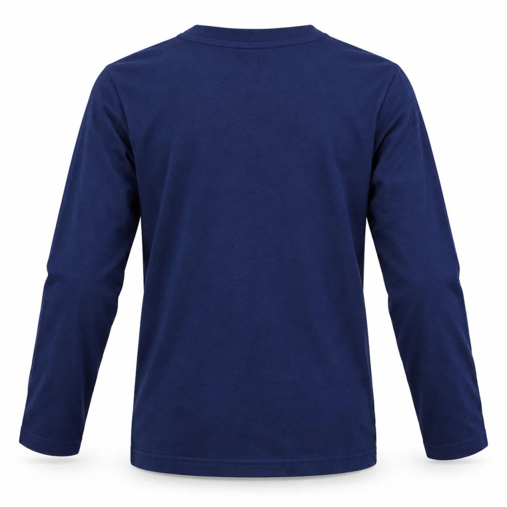 Minecraft Alex Jungen Langarmshirt Baumwolle Blau oder Grau 116–146 - WS-Trend.de