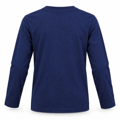 Minecraft Alex Jungen Langarmshirt Baumwolle Blau oder Grau 116–146 - WS-Trend.de