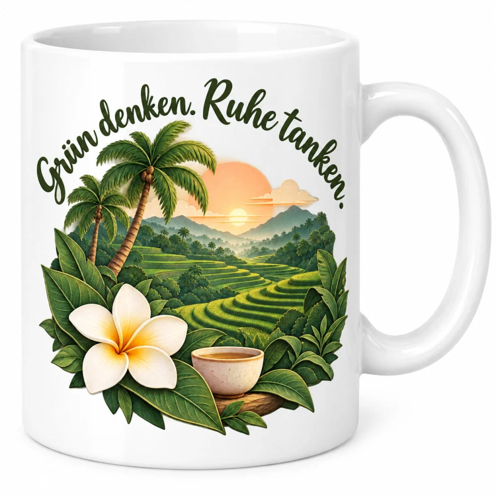 WS-Trend Asien Motivtasse Keramik 330 ml mit Spruch 10 Motive zur Wahl - WS-Trend.de