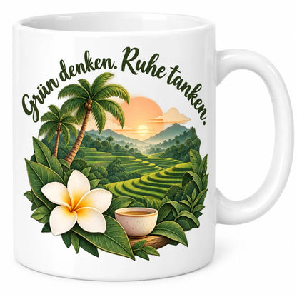 WS-Trend Asien Motivtasse Keramik 330 ml mit Spruch 10 Motive zur Wahl - WS-Trend.de