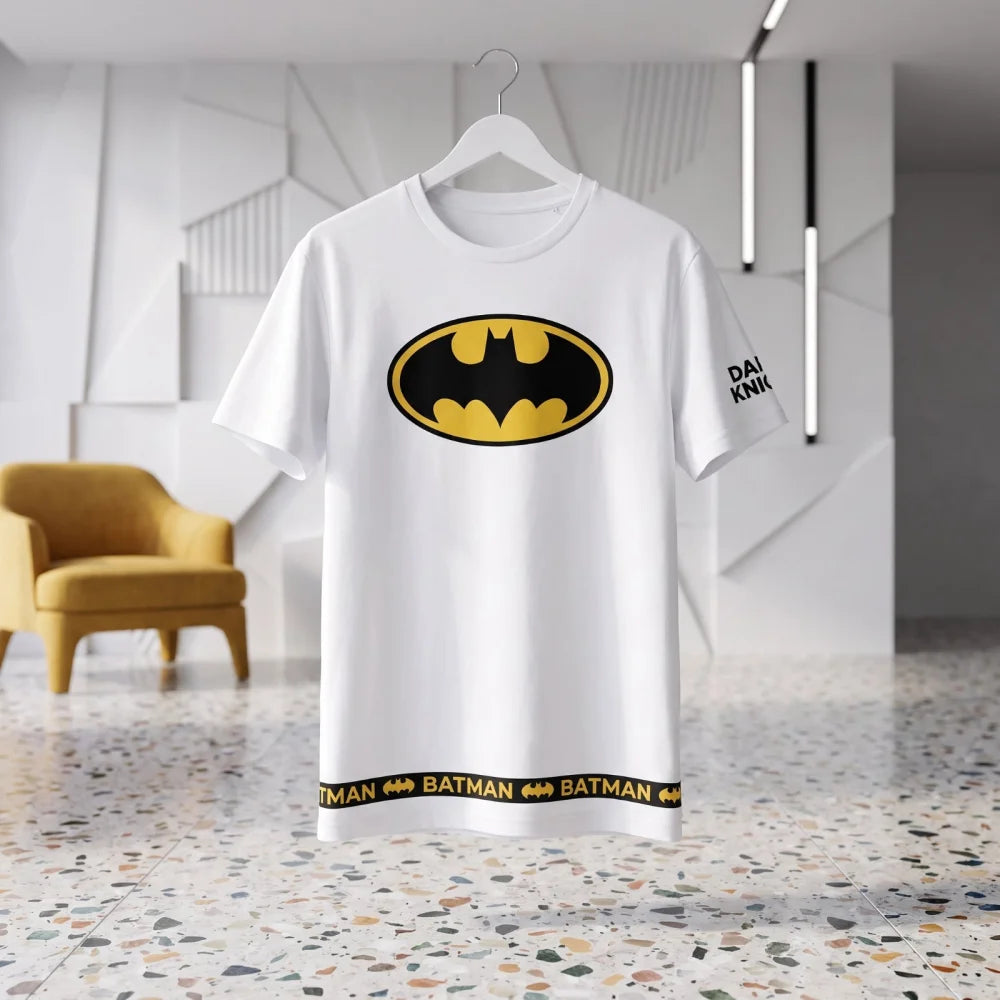 Print-Shirt DC Comics Batman Herren T-Shirt Kurzarm XS–XL 100% Baumwolle - WS-Trend.de