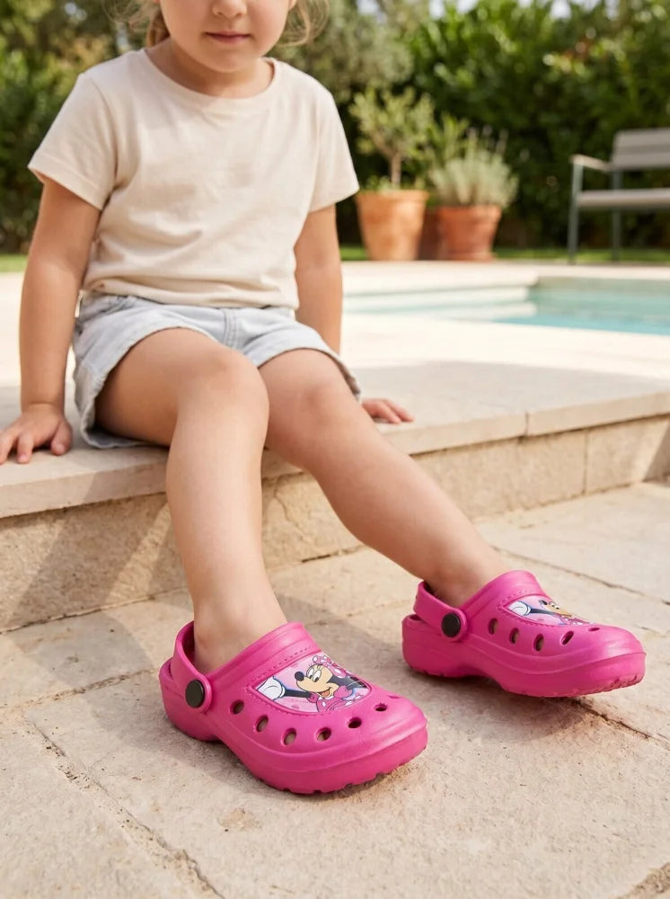 Disney Minnie Maus Mädchen Kinder Clogs Badeschuhe Latschen Gr. 28 bis 29 - WS-Trend.de
