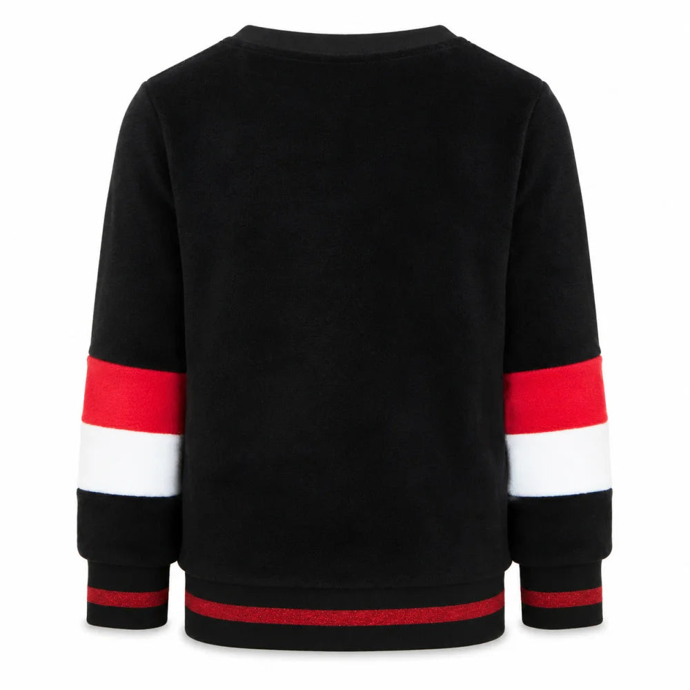 Miraculous Ladybug Kinder Fleece Pullover Sweater Rot Schwarz Gr. 104 - WS-Trend.de