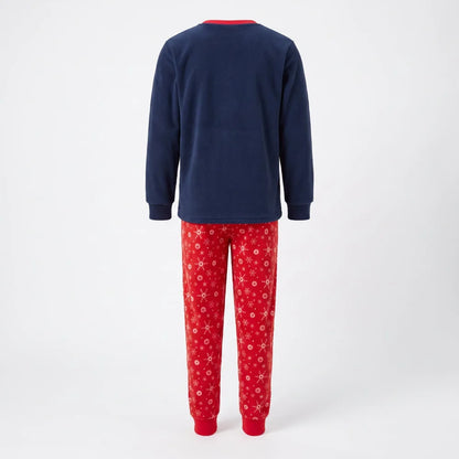Disney Cars Lightning McQueen Weihnachts-Pyjama Coral-Fleece Größen 98–128 - WS-Trend.de