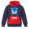 Sonic the Hedgehog Kinder Jungen Fleece Hoodie Kapuzenpullover Pulli