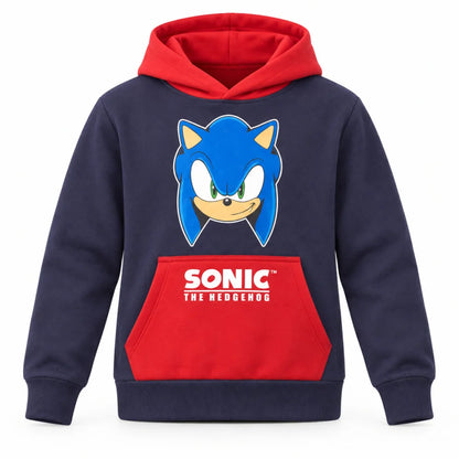 Sonic the Hedgehog Kinder Jungen Fleece Hoodie Kapuzenpullover Pulli - WS-Trend.de