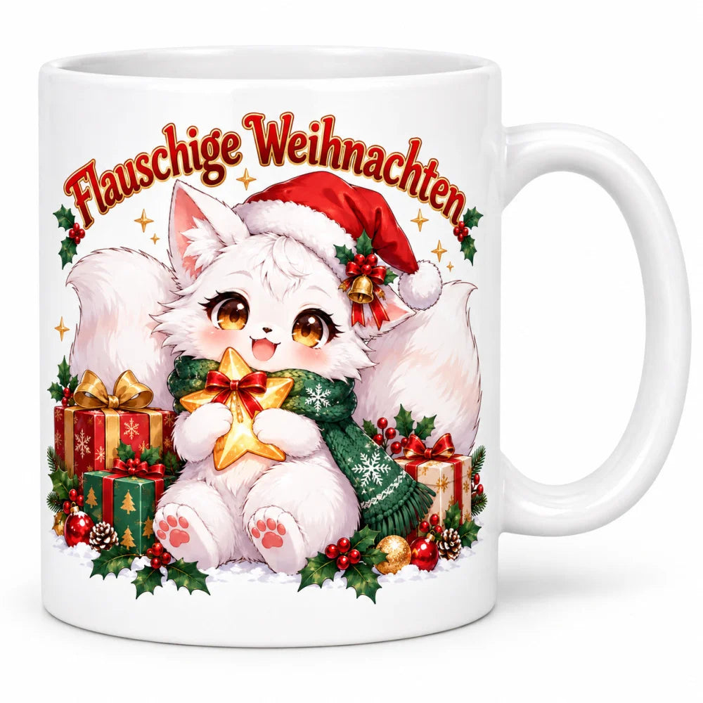 WS-Trend Fuchs-Fest Anime Tasse Keramik 330 ml mit Spruch als Geschenk - WS-Trend.de
