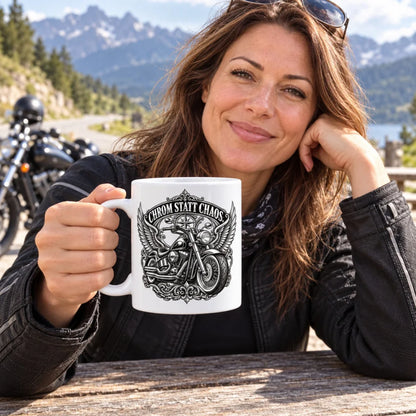 WS-Trend Biker Tasse Keramik 330 ml Spruch Motorrad 10 Motive zur Wahl - WS-Trend.de