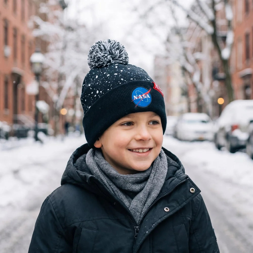 NASA Space Center - Junge Herren Herbst Wintermütze - WS-Trend.de