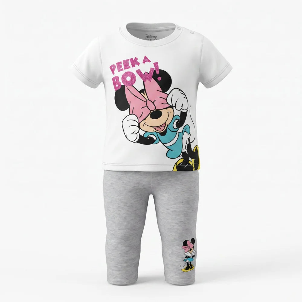Disney Minnie Maus Baby Mädchen Sommerset Shorts plus T-Shirt Gr.62-68 - WS-Trend.de