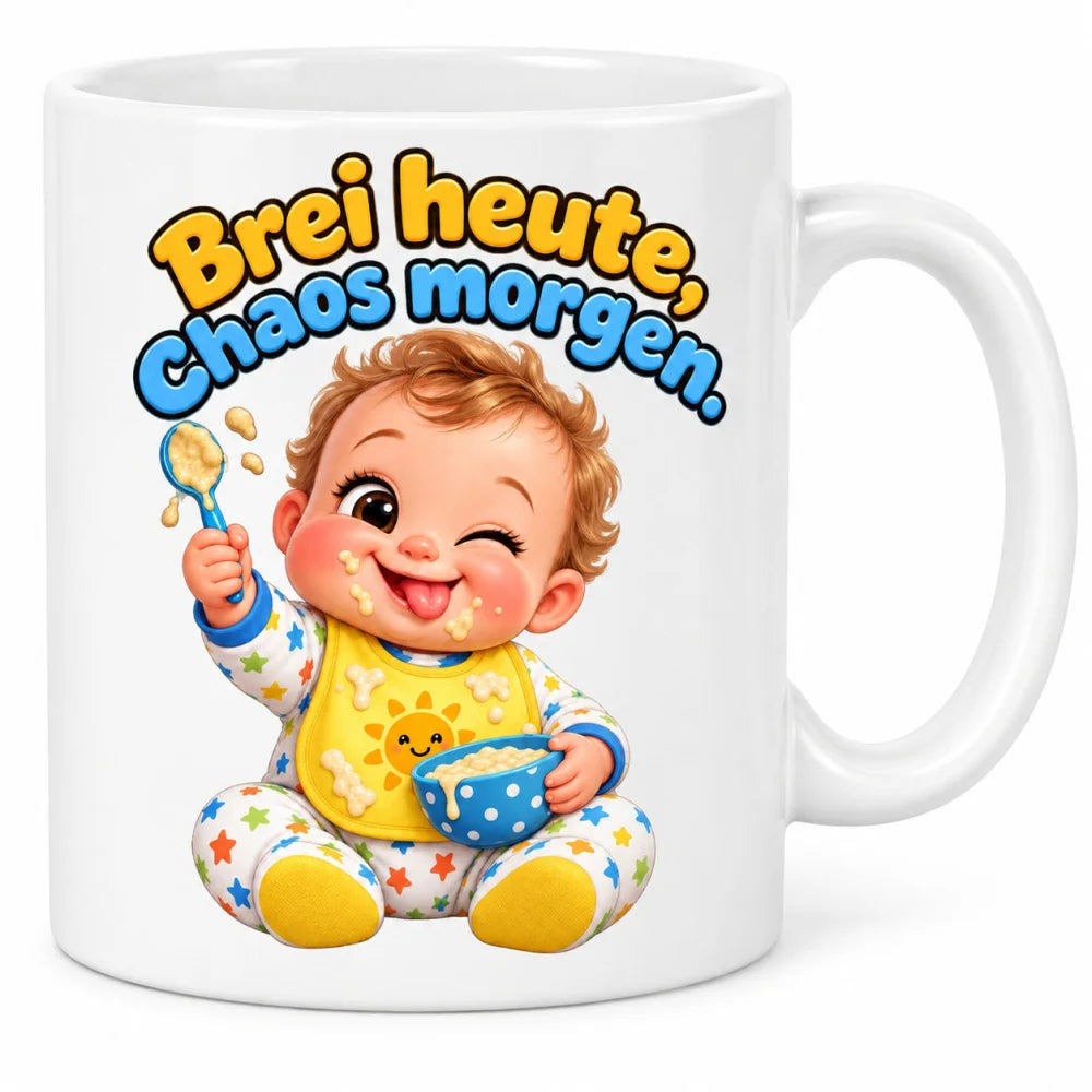 WS-Trend Baby Tassen Keramik 330 ml lustige Sprüche 10 Motive zur Wahl - WS-Trend.de