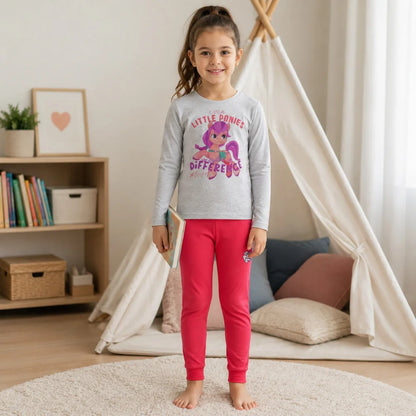 Schlafanzug My Little Pony Sunny Starsscout Mädchen Kinder Pyjama - WS-Trend.de