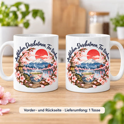 WS-Trend Asien Motivtasse Keramik 330 ml mit Spruch 10 Motive zur Wahl - WS-Trend.de