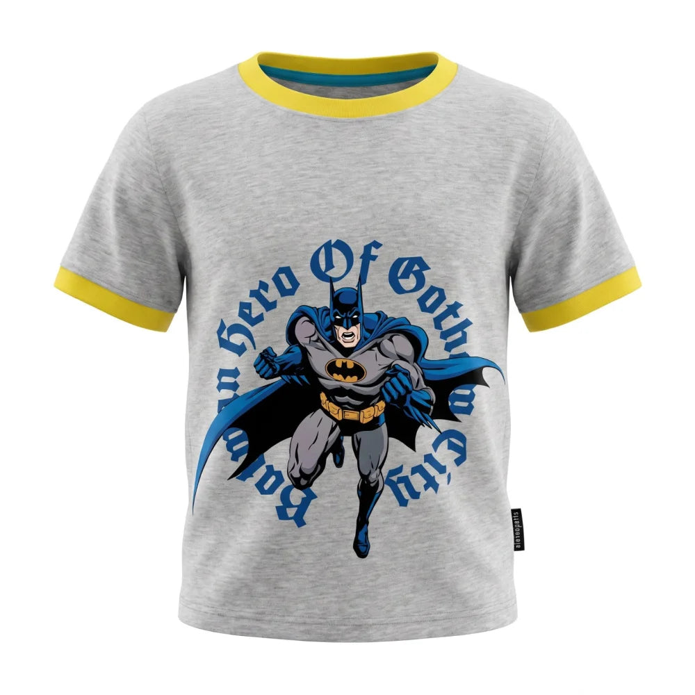 DC Comics Batman Kinder Jungen T-Shirt Kurzarm Shirt 140 - 152 Baumwolle - WS-Trend.de
