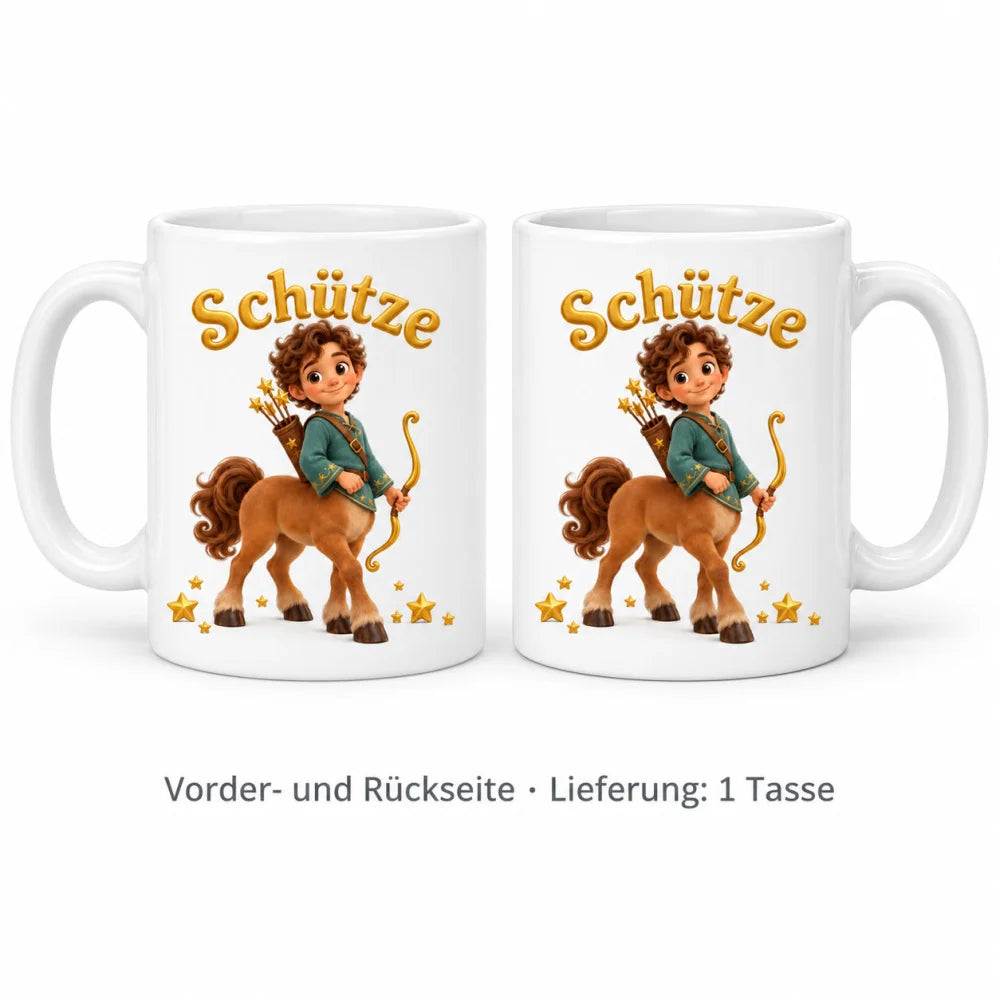 WS-Trend Sternzeichen Tasse Kinder Keramik 330ml Geschenk Motivauswahl - WS-Trend.de