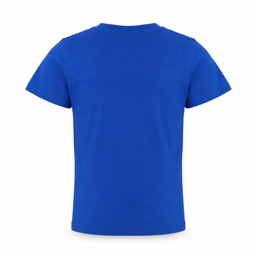 Minions T-Shirt Kurzarm Kinder Jungen Shirt 110-116 Blau Schwarz 100% Baumwolle - WS-Trend.de