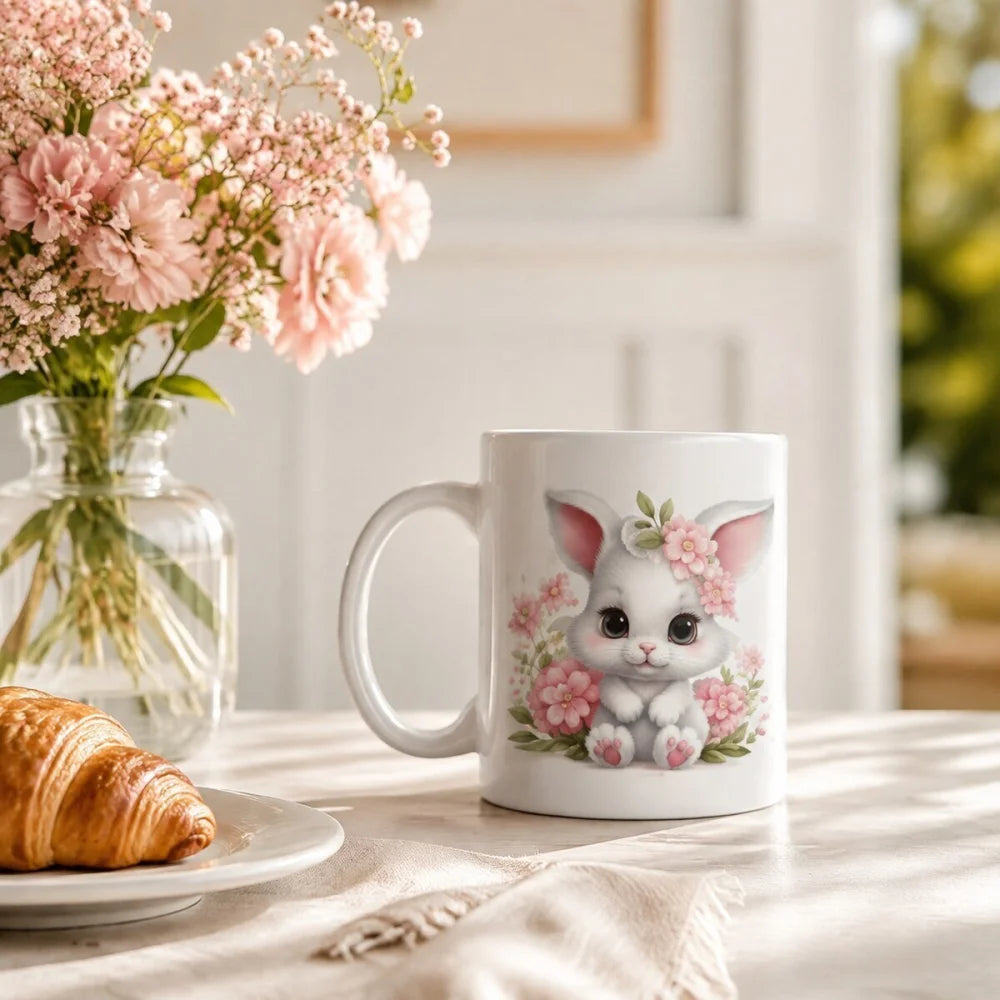 Tasse WS-Trend Süßer Hase Häschen Kaffeetasse Teetasse - WS-Trend.de