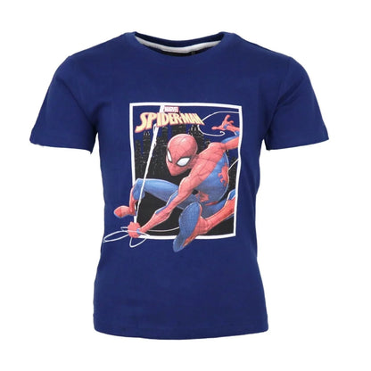 Marvel Spiderman T-Shirt kurzarm Kinder Jungen Shirt Gr. 98 Baumwolle - WS-Trend.de