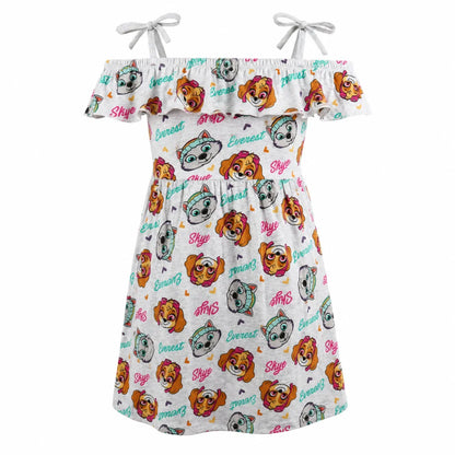 Paw Patrol Skye Kinder Mädchen kurzarm Kleid Sommerkleid Gr. 98 -122 - WS-Trend.de