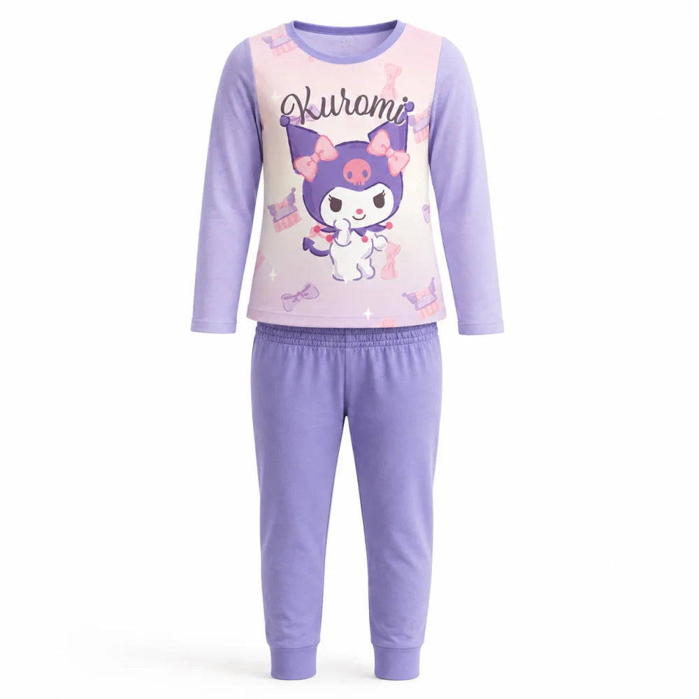 Hello Kitty Kinder Mädchen Schlafanzug Pyjama Shirt Hose Gr. 98-140 Baumwolle - WS-Trend.de