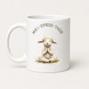 Anti-Stress-Tasse Lamm Aquarell 325 ml Keramik Geschenk