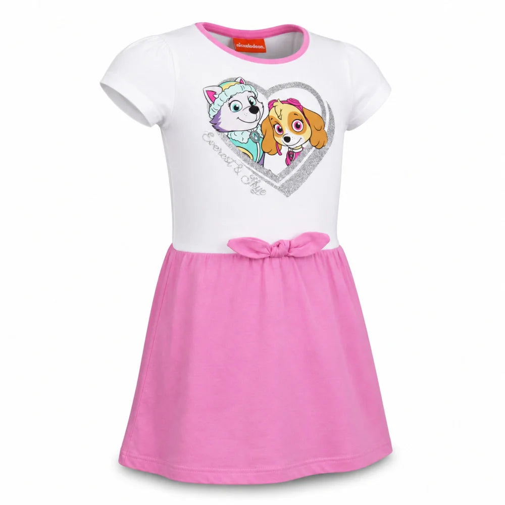 Paw Patrol Skye der Flughund Kinder kurzarm Kleid Sommerkleid 98 -128 Baumwolle - WS-Trend.de