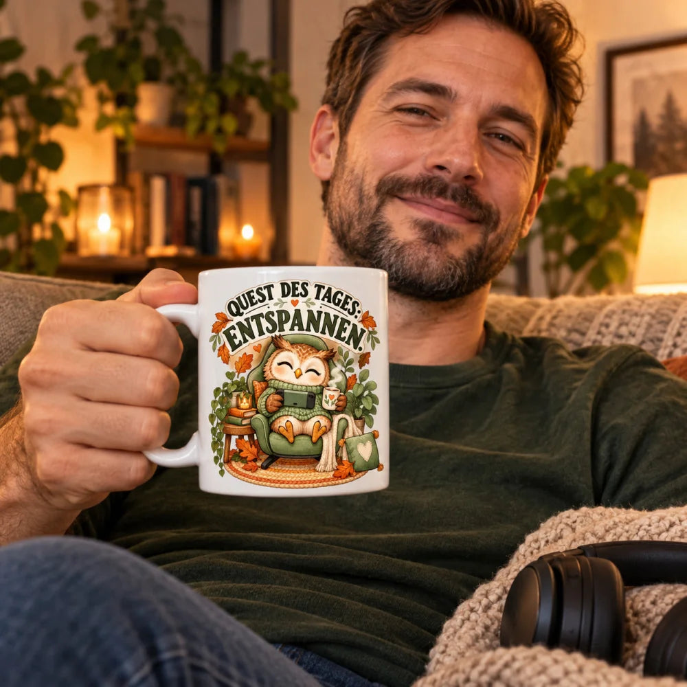 WS-Trend Gamer Motivtasse Keramik 330 ml mit Spruch 10 Motive zur Wahl - WS-Trend.de
