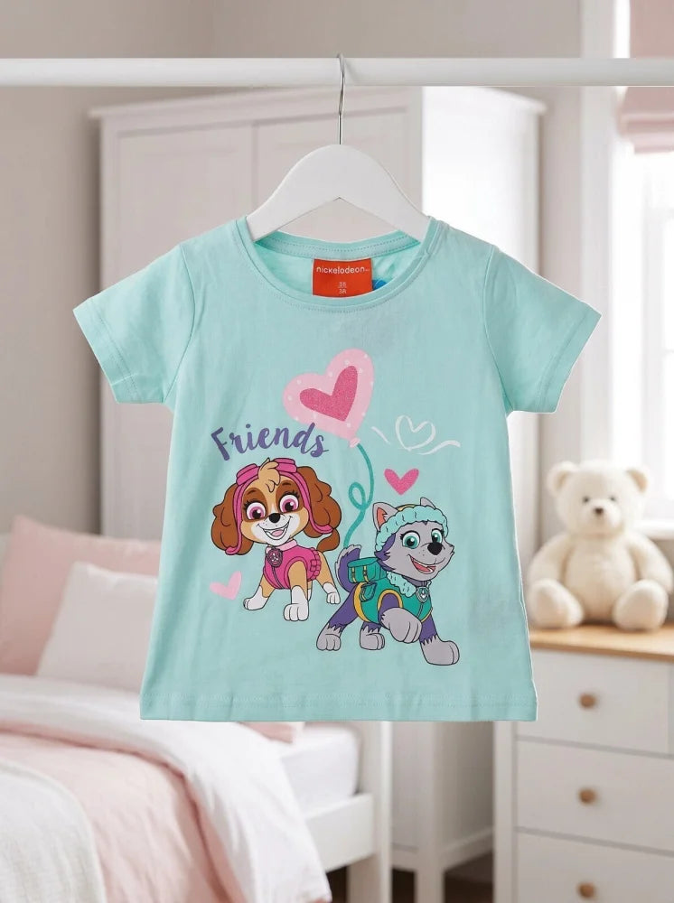 Paw Patrol Skye Everest Kinder Baby T-Shirt Kurzarm Gr.128 100% Baumwolle - WS-Trend.de