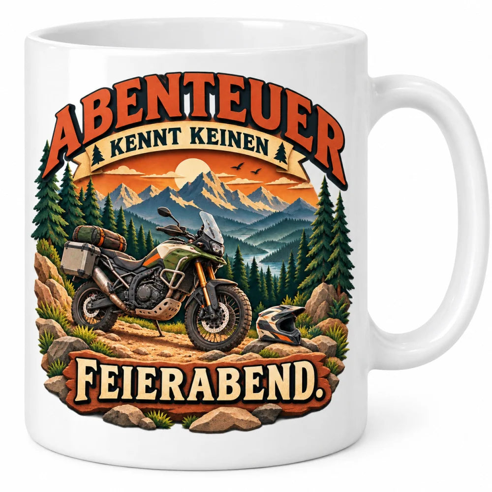 WS-Trend Biker Tasse Keramik 330 ml Spruch Motorrad 10 Motive zur Wahl - WS-Trend.de