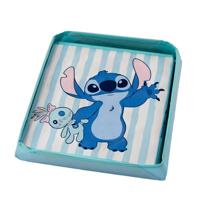 Disney Lilo und Stitch Angel Kinder Spielzeugkorb mit Deckel 30x30x30 cm - WS-Trend.de
