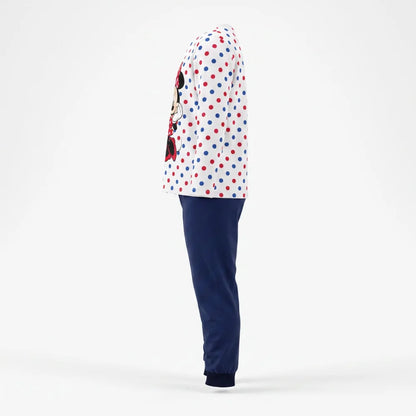 Schlafanzug Disney Minnie Maus Mädchen Kinder Pyjama lang - WS-Trend.de