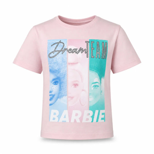 Barbie and Friends Mädchen T-Shirt kurzarm Shirt Gr. 134-164 100% Baumwolle - WS-Trend.de