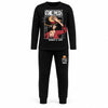 Anime One Piece Ruffy Jungen Schlafanzug Pyjama Shirt Hose Gr. 128-152