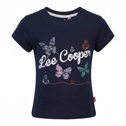 Lee Cooper Kinder Mädchen T-Shirt Kurzarm Shirt Gr. 104 100% Baumwolle - WS-Trend.de