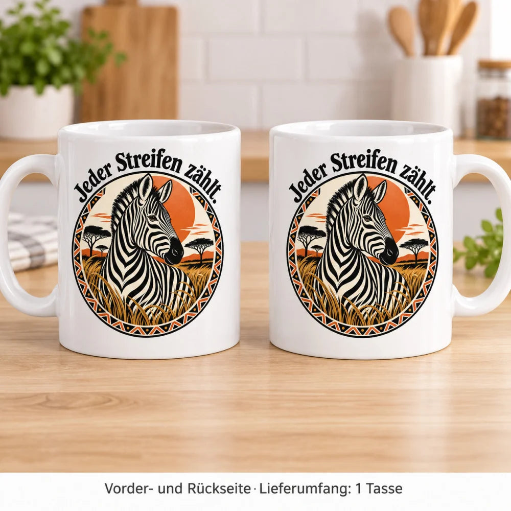 WS-Trend Afrika Tasse Keramik 330 ml mit Spruch 10 Motive als Geschenk - WS-Trend.de
