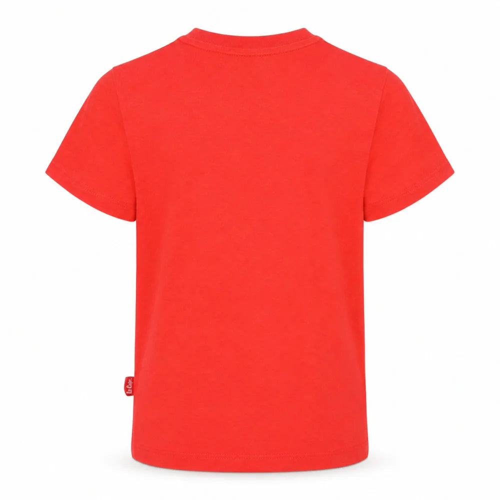 Lee Cooper Kinder Jungen T-Shirt Kurzarm Shirt 104-152 - 100% Baumwolle - WS-Trend.de