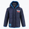 Marvel Spiderman Kinder Winterjacke Jungen Jacke mit Kapuze Gr. 98 bis 128