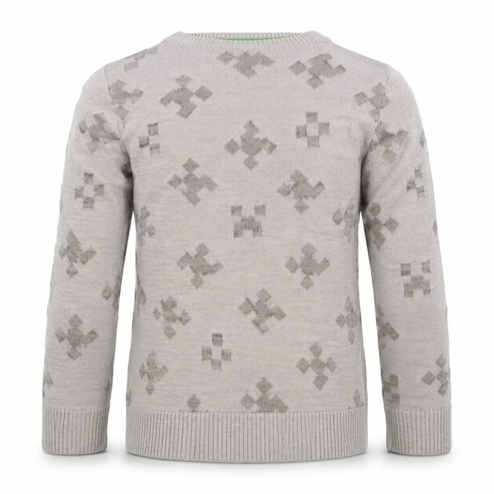 Sweater Minecraft Creeper Kinder Jungen Pulli Pullover Gr. 116-152 - WS-Trend.de