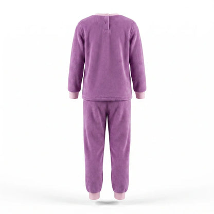Schlafanzug Disney Die Eiskönigin Kinder Mädchen Coral Fleece Pyjama - WS-Trend.de