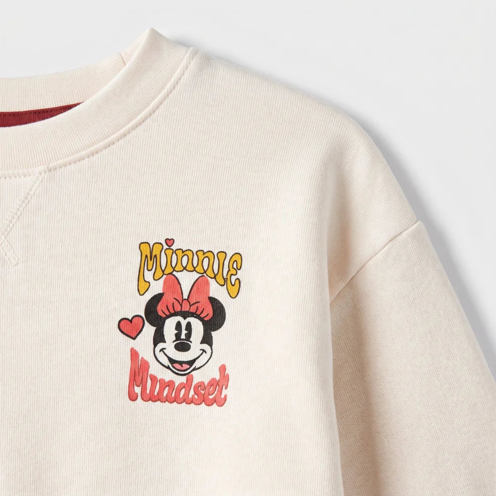 Disney Minnie Maus Mädchen Kinder Pullover Sweater Pulli Gr. 98 -128 - WS-Trend.de