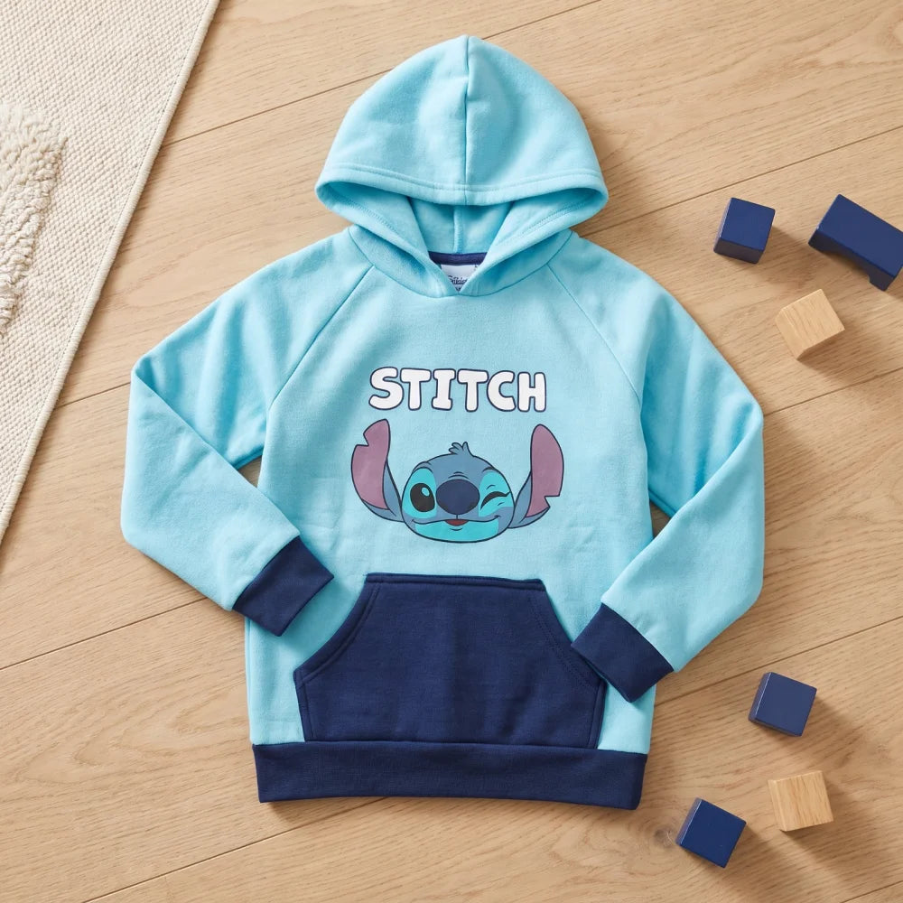 Kapuzenpullover Disney Lilo u Stitch Kinder Fleece Hoodie Pullover - WS-Trend.de