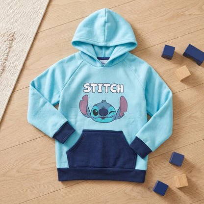 Kapuzenpullover Disney Lilo u Stitch Kinder Fleece Hoodie Pullover - WS-Trend.de