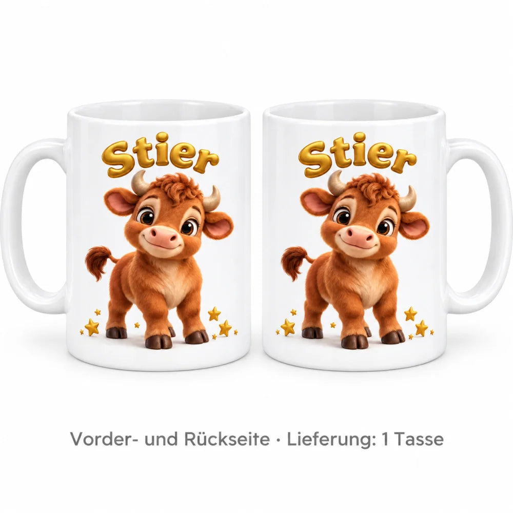 WS-Trend Sternzeichen Tasse Kinder Keramik 330ml Geschenk Motivauswahl - WS-Trend.de